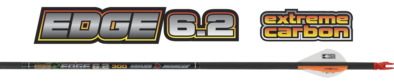 Arrow Edge ID6.2 350/33" Blazer Vane / In-Nock / Insert