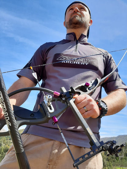 GRAY Archery Shooter Shirt